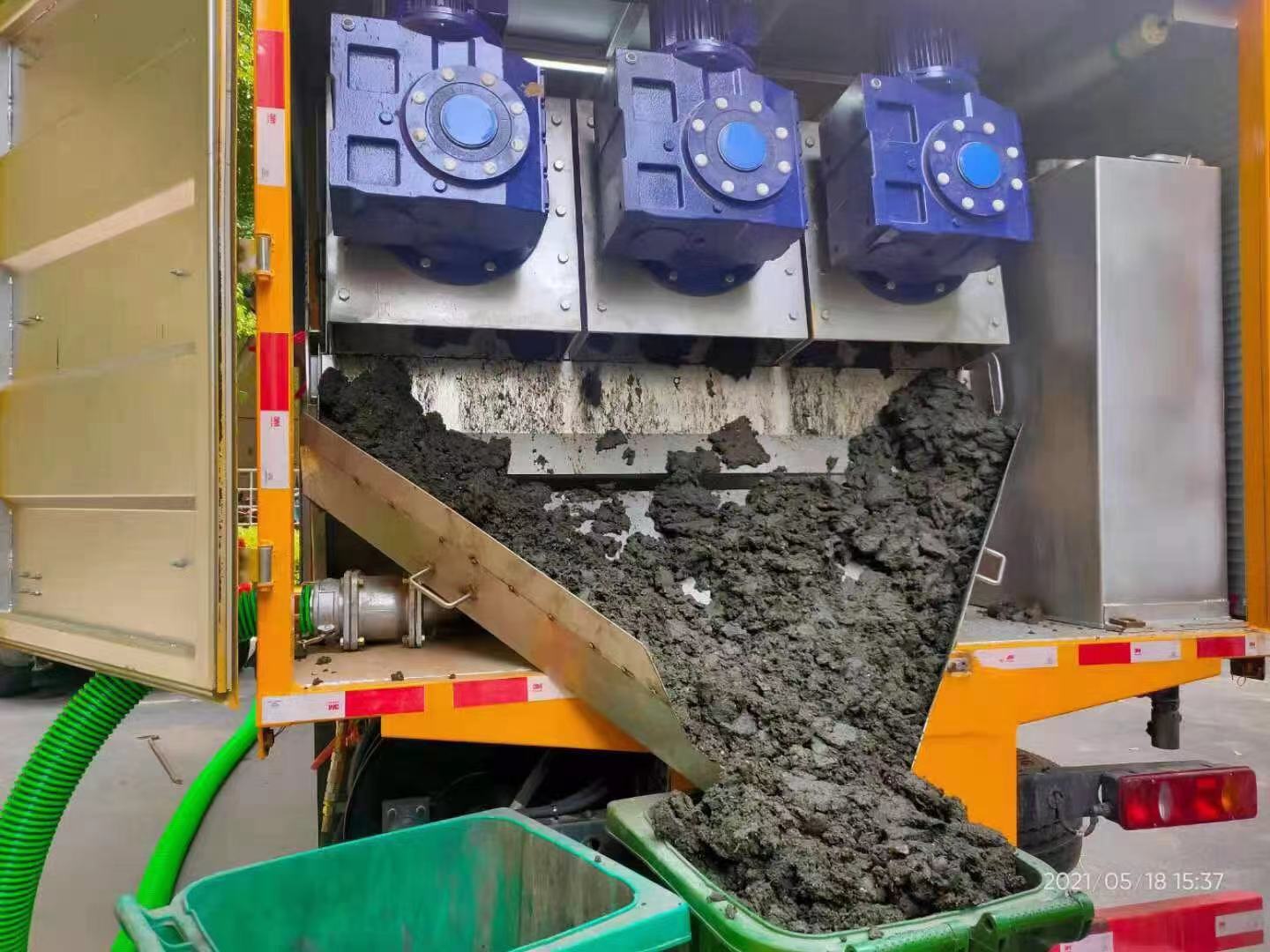 怀仁化粪池清掏城市维护站-泥浆净化干湿分离处理